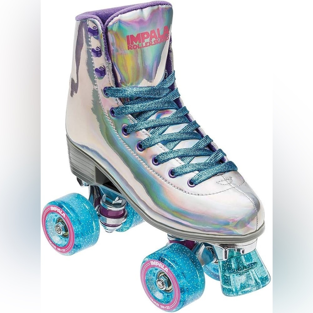 Impala Roller Skates women size 6 Holographic